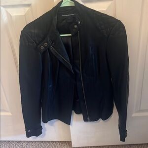 Fendi Black Leather Jacket